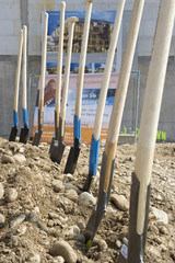 Fototapeta premium Spatenstich