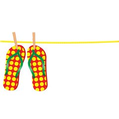 Flip-flops on the rope