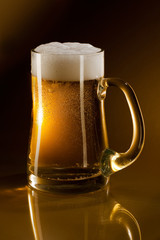 Mug full of beer