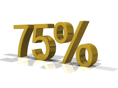 75%