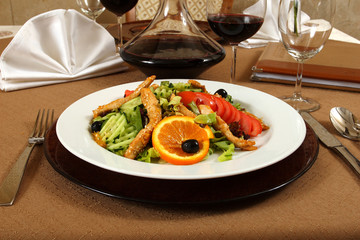 restaurant table