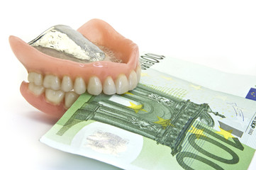 Dentures and money