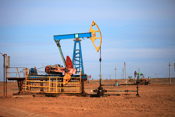 Fototapeta premium Oil pump jack