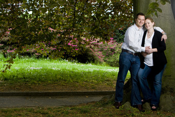Fototapeta premium Loving parents expecting baby