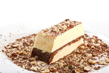 chocolate cake with nuts