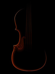 Violin template