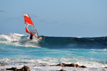 Planche &agrave; voile.