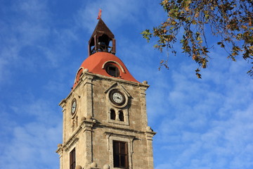 greek church tower