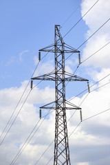 High-tension power line