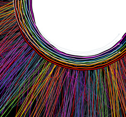 sketchy colors background © NLshop