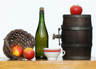 cidre, pomme, jus, bretagne, normandie, tonneau