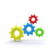 gears under construction work in progress