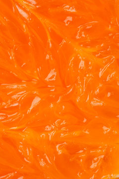 Macro Shot Of Orange Fruit