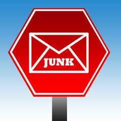 No junk mail sign