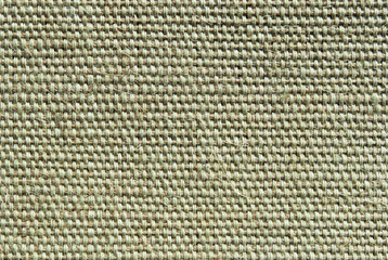 canvas, burlap green with elements of straw
