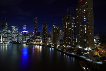 Obraz na płótnie Canvas Brisbane River; harbour