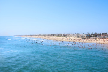 Fototapeta na wymiar California Beach