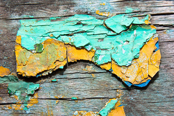 texture of old paint