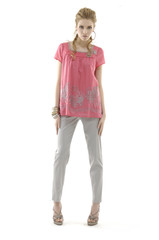 Fashion girl posing in the studio