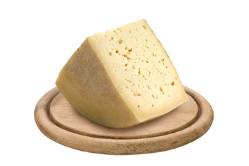 italian cheese Montasio, product of Friuli region