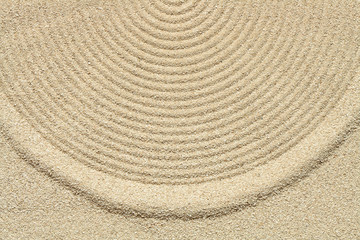 Fototapeta na wymiar Rings On Sand