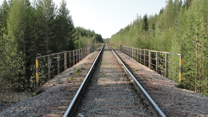 Железная дорога.