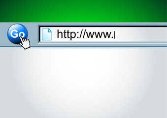 surfing with browser in the internet to a onlinebanking website