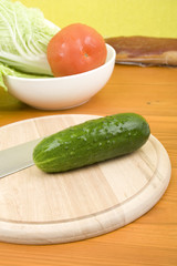 Preparation of lettuce
