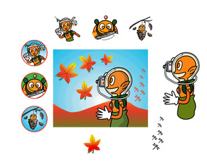 秋のイメージイラスト02