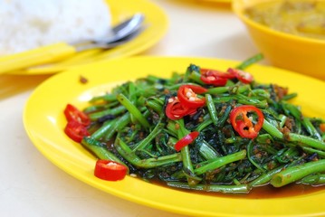 Asian spicy vegetables