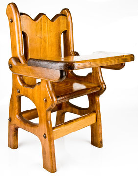 Babies Solid Wood High Chair