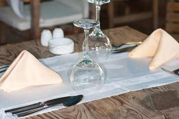 White Fine Table Setting