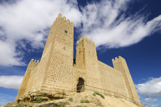 Sadaba castle in Spain