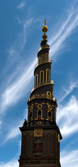 Fototapeta na wymiar Kościół Zbawiciela w Kopenhadze, Dania