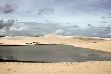 Lake and Dunes, Vietnam