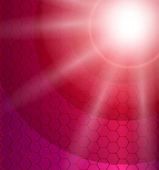 abstract background vector sun