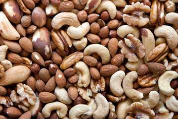 Various nuts