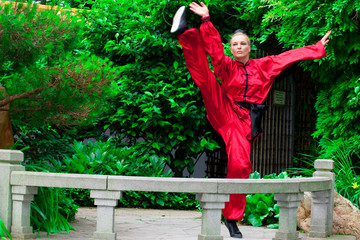 Tai chi girl