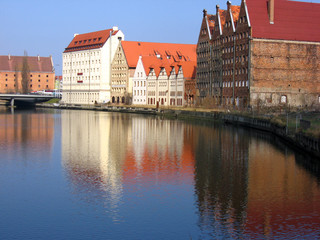 Obraz premium Gdansk in sunny day