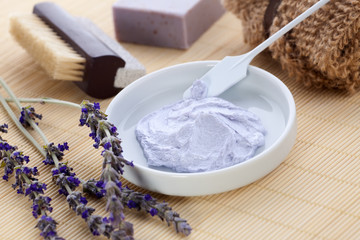 Lavender spa set
