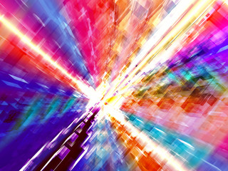 カラフルな空間