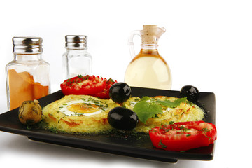 mash served on black