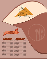 menu card