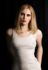 Fototapeta premium Blonde woman