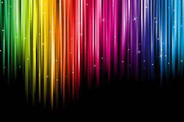 Glitter No 6 - Rainbow colors