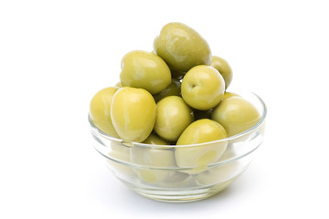 bowl full of olives