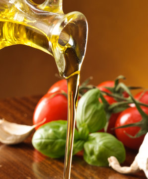 Ambientazione olio d'oliva