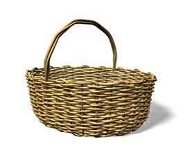 wood weave basket