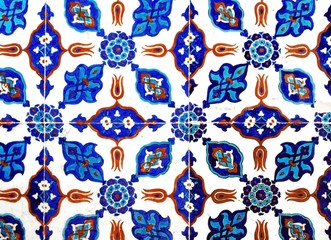 Ancient Handmade Turkish Tiles
