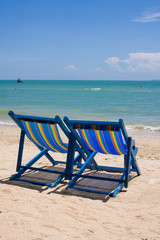 Beach on a sunny day. Thailand.